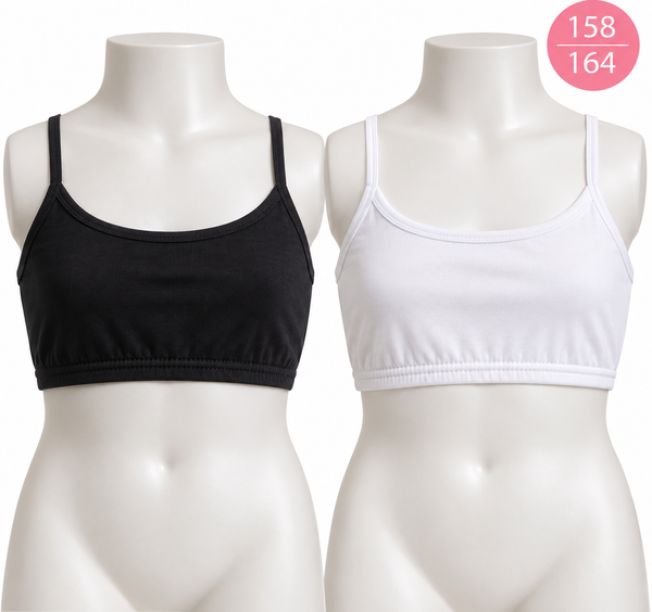 Brassière Fille Fun Time Blanc/Gris
