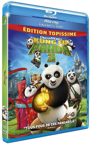DVD Blu-Ray "Kung Fu Panda 3 Edition Topissime"