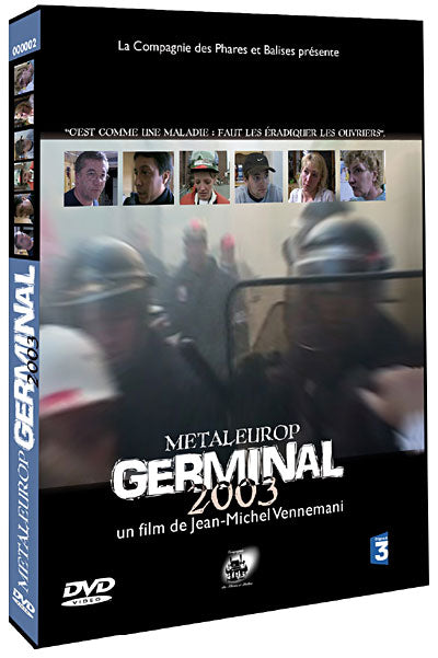 DVD- "Metaleurop - Germinal 2003" Jean-Michel Vennemani