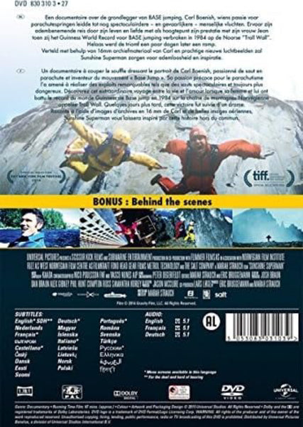 DVD-"Sunshine Superman" Marah Strauch
