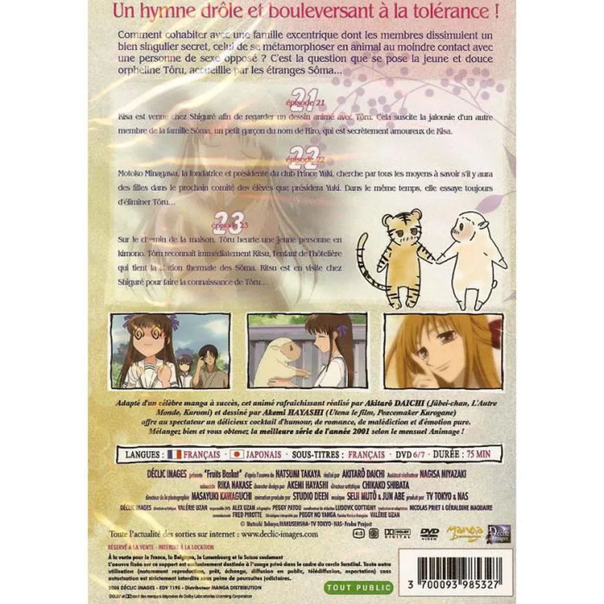 DVD Fruits Basket 06 Manga