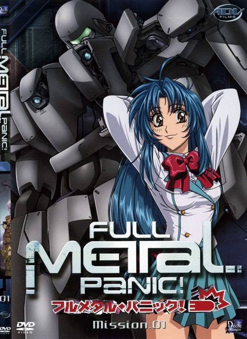 DVD Full Metal Panic 01 Manga