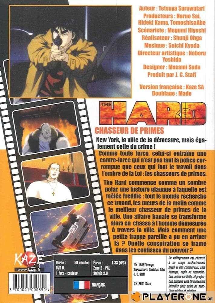 DVD Hard Chasseur de primes MANGA