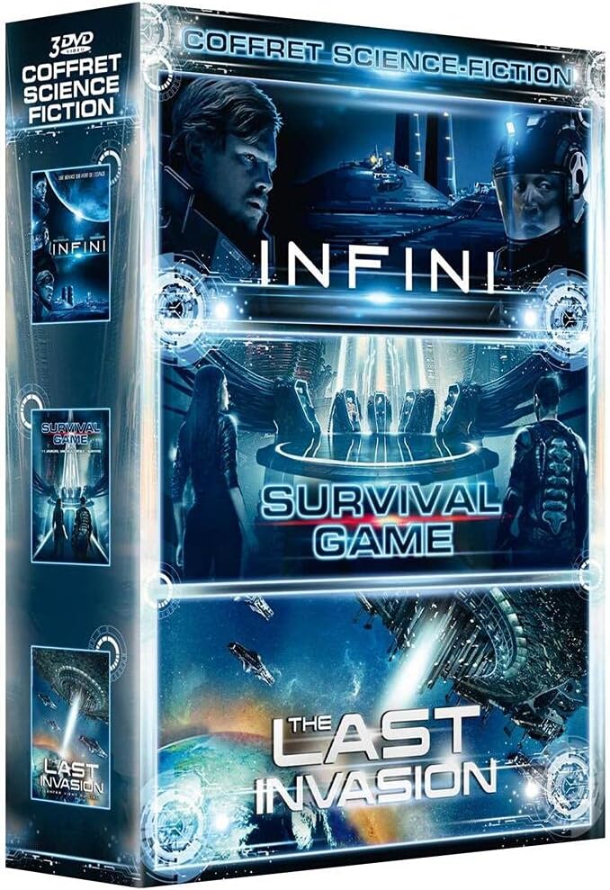 Coffret 3 DVD Science-Fiction : Infini + Survival Game + The Last Invasion