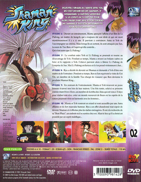 DVD Shaman King Manga - Vol. 2