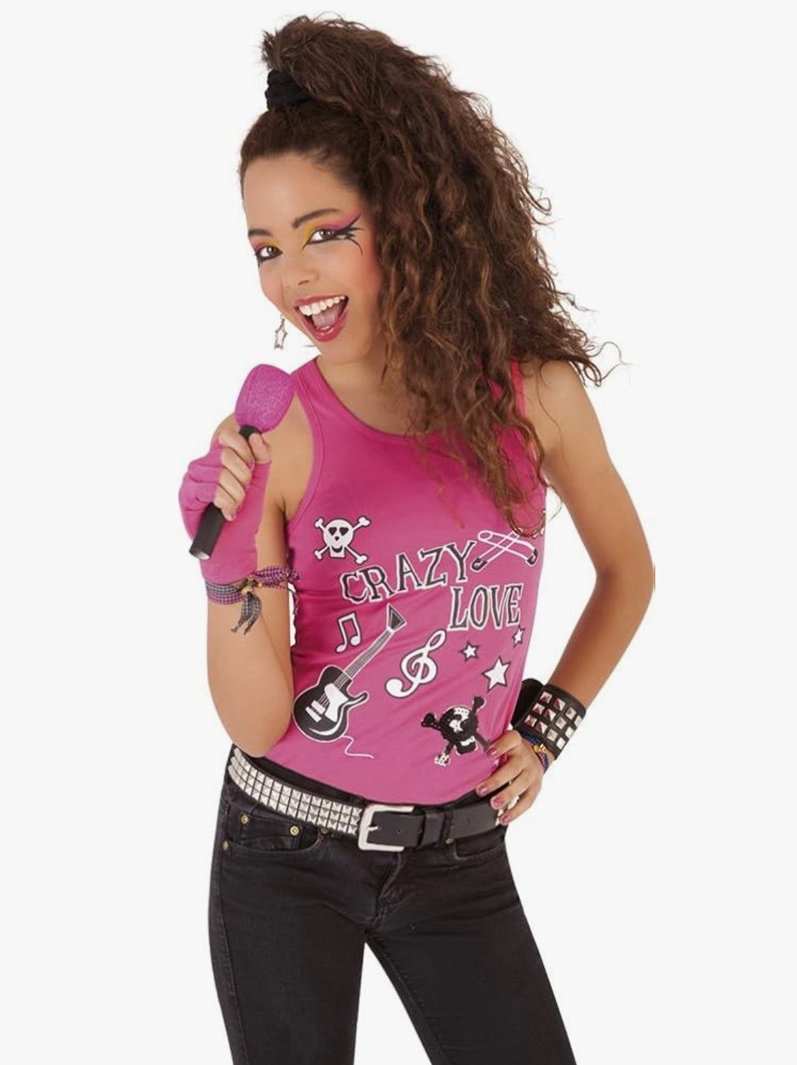 Déguisement pour fille rockeuse Taille 6 - 12 ans