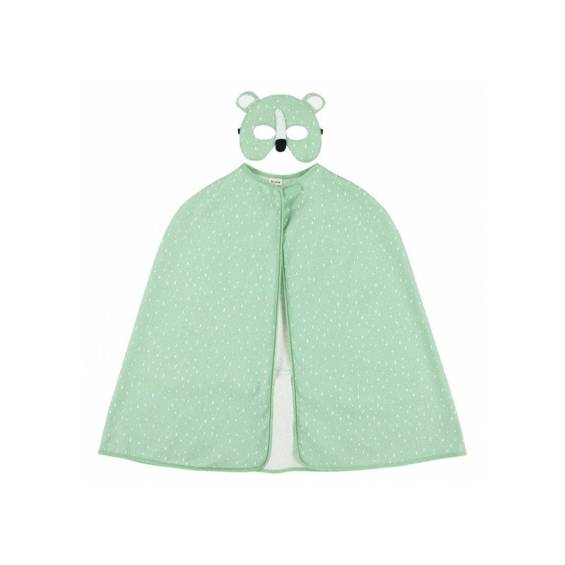 Déguisement pour garçon Cape et masque Ours polaire Mr Polar Bear Taille 3-7 ans