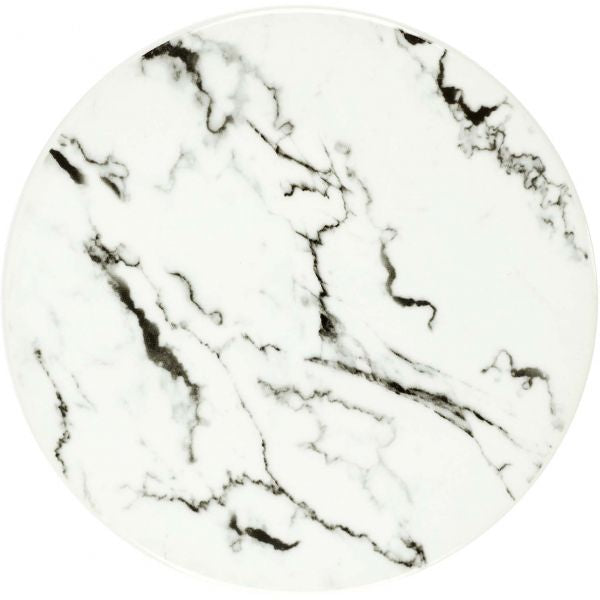 Dessous de plat 18 cm Home Deco Factory effet marbre en porcelaine