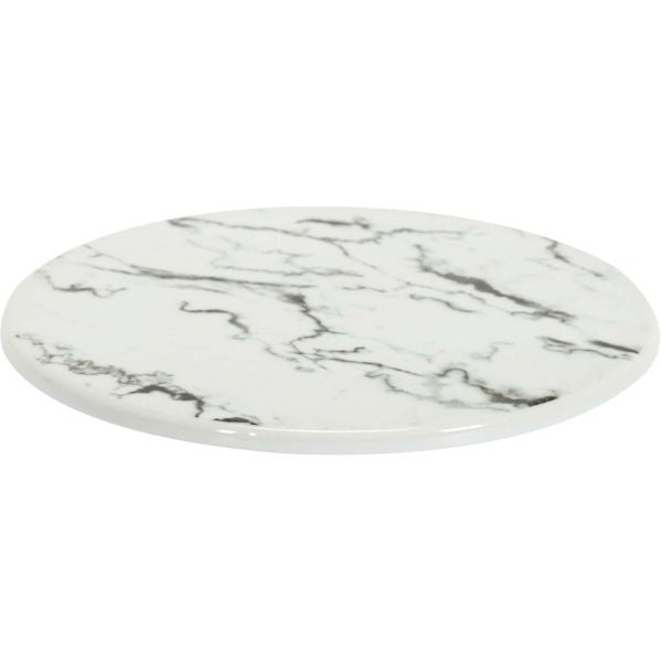 Dessous de plat 18 cm Home Deco Factory effet marbre en porcelaine