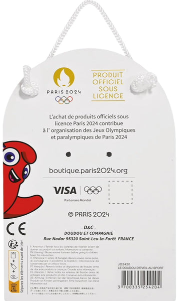 Doudou peluche Jeux Olympiques – Mascotte