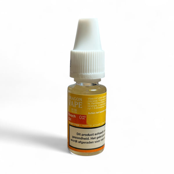 E-liquide Dragon Vape – Peach Ori – 50/50 PG/VG – 0 % Nicotine - 10 ml