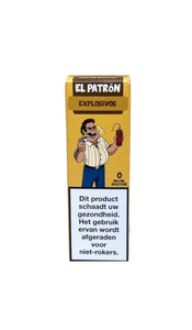 E-liquide El Patron Pêche Fraise Citron Bubblegum 30/70 PG/VG 0 % Nicotine 10 ml