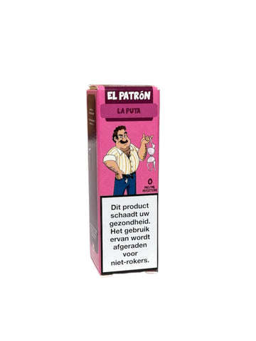 E-liquide El Patron – La Puta – Cassis & Menthe Noire – 30/70 PG/VG – 0 % Nicotine - 10 ml