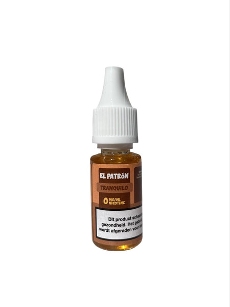 E-liquide El Patron – Tranquilo – Thé Vert, Cactus & Gingembre Épicé – 30/70 PG/VG – 0 % Nicotine - 10 ml