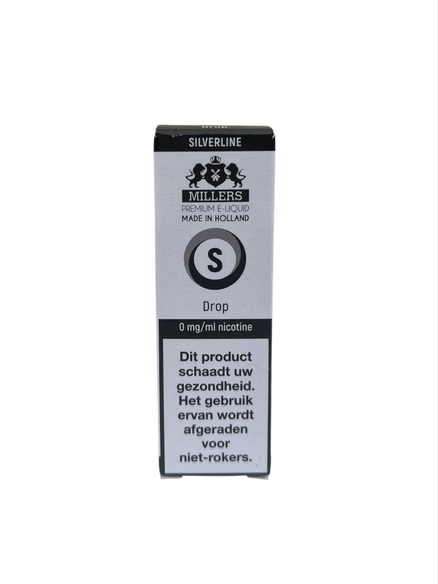 E-liquide Millers – Drop – 70/30 PG/VG – 0 % Nicotine - 10 ml
