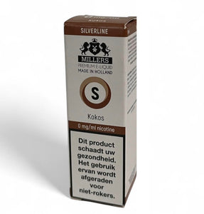 E-liquide Millers – Noix de coco – 70/30 PG/VG – 0 % Nicotine - 10 ml