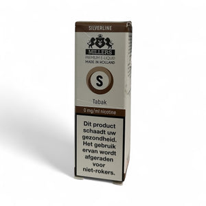 E-liquide Millers – Tabac – 70/30 PG/VG – 0 % Nicotine - 10 ml