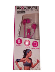 Ecouteurs Kit Mains Libres TBC Compatible MP3/MP4/MAC/PC/SMARTPHONE