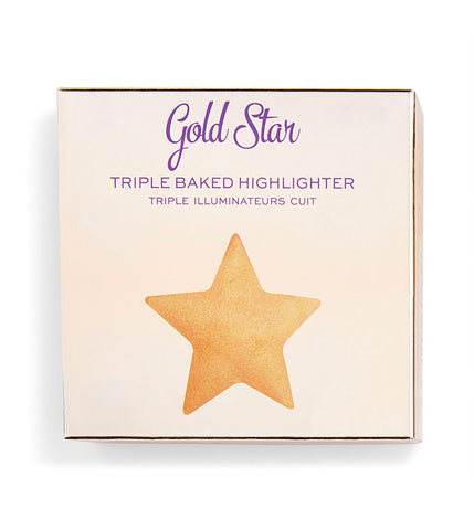 Enlumineur I Heart Revolution – Triple Baked Highlighter Star of the Show – Gold Star
