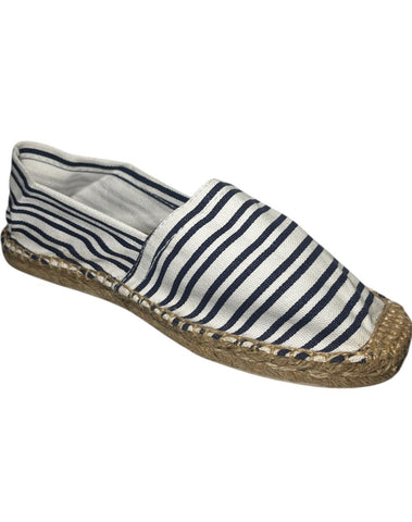 Espadrille Diegos Blanche et Bleu Marine Unisexe