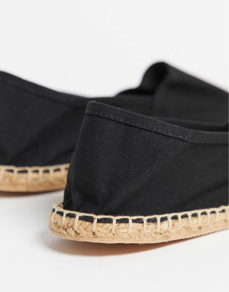 Espadrille Noir Unisexe