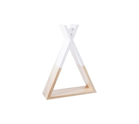 Étagère Tipi pour enfants Atmosphera Blanc - 30 x 10 x 39 cm