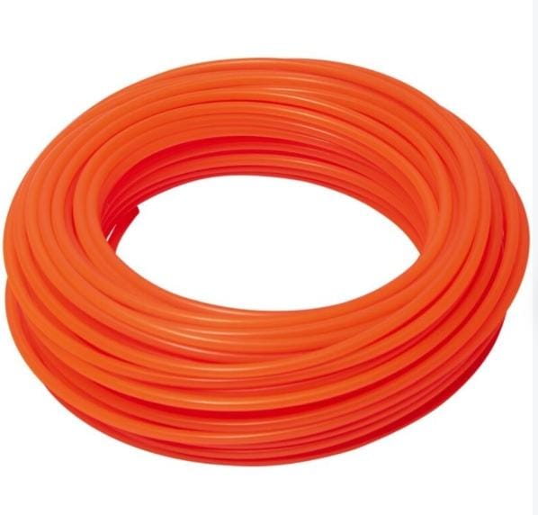 Fil de coupe débroussailleuse 100 % nylon Orange