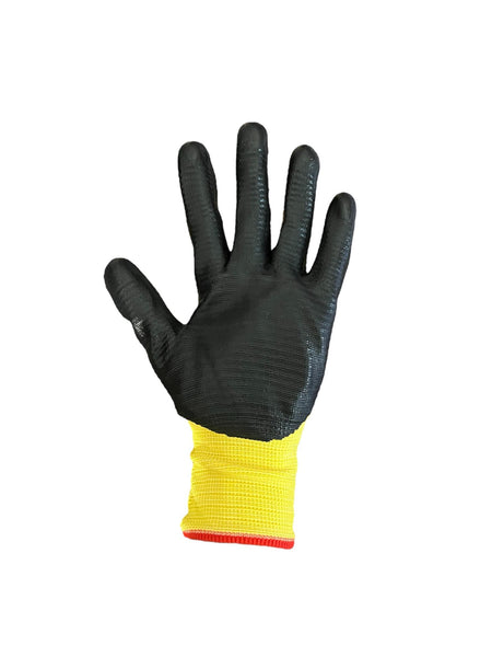 Gants de protection Pruspol jaune et noir