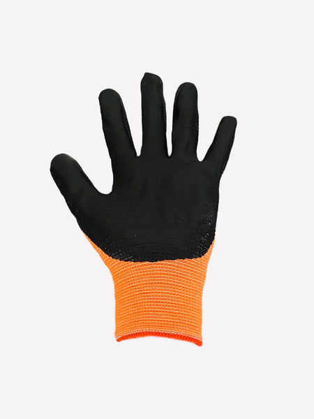 Gants de protection Pruspol orange et noir