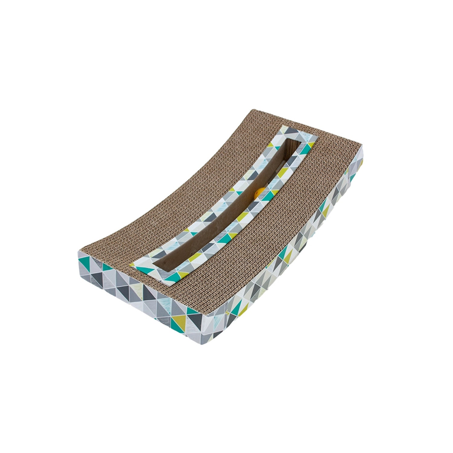Griffoir pour chat réversible avec clochette – 50 x 25,5 cm