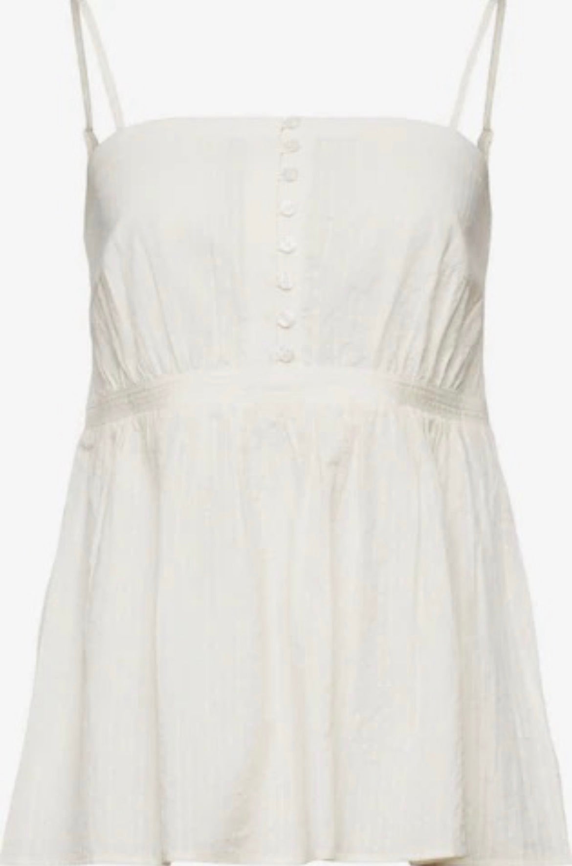 Haut-chemisier Esprit blanc femme à bretelles