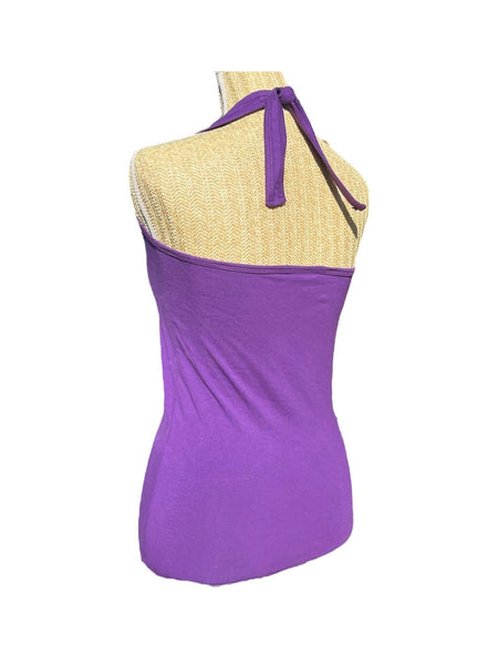 Haut dos nu Promodoro violet femme