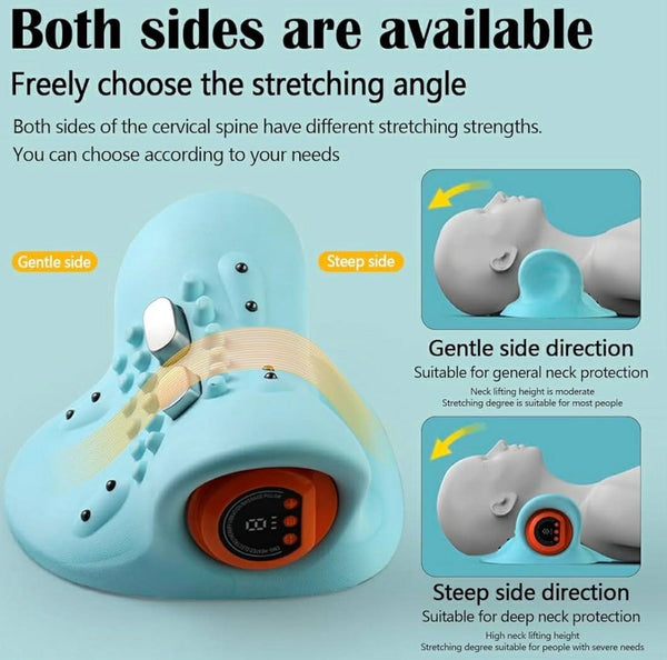 Masseur Cervical EMS Chauffant Sans Fil