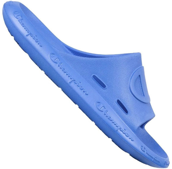 Claquettes Champion Slide Rio bleu
