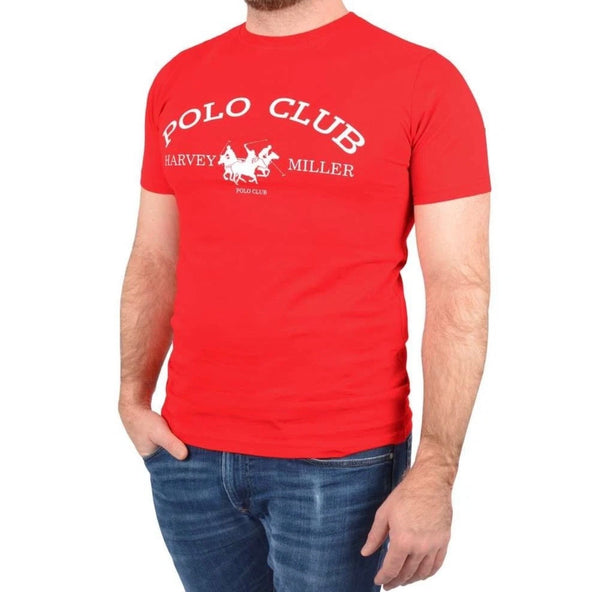 T-shirt Harvey Miller Rouge