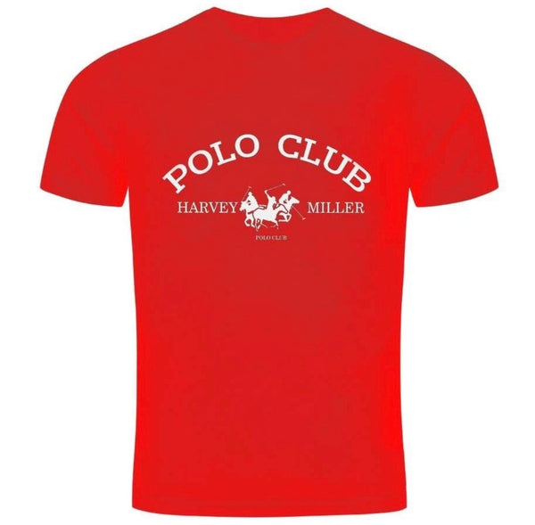 T-shirt Harvey Miller Rouge