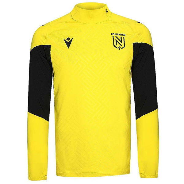 Sweat Training Macron FC Nantes Homme Jaune / Noir