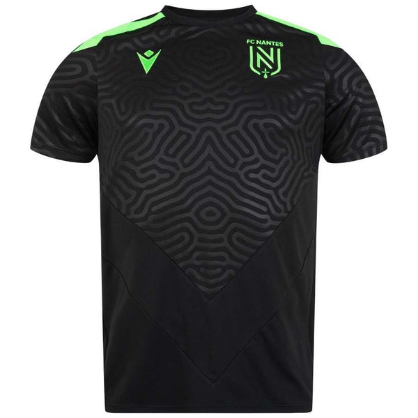Maillot Nantes FC Macron Noir/Vert Homme
