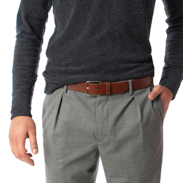 Ceinture Leandro Marron Homme