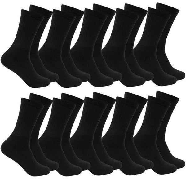 X10 Chaussettes Sportinator de sport noir