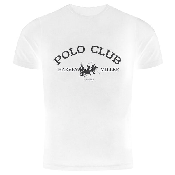 T-shirt Harvey Miller Polo Club Blanc