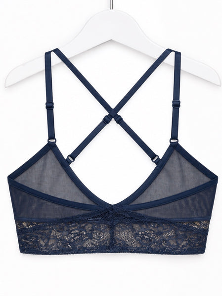 Soutien Gorge Bleu Femme