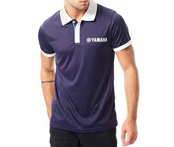 Polo Yamaha Outsiders Bleu Marine