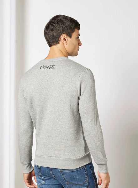 Sweat Coca Cola Gris Homme