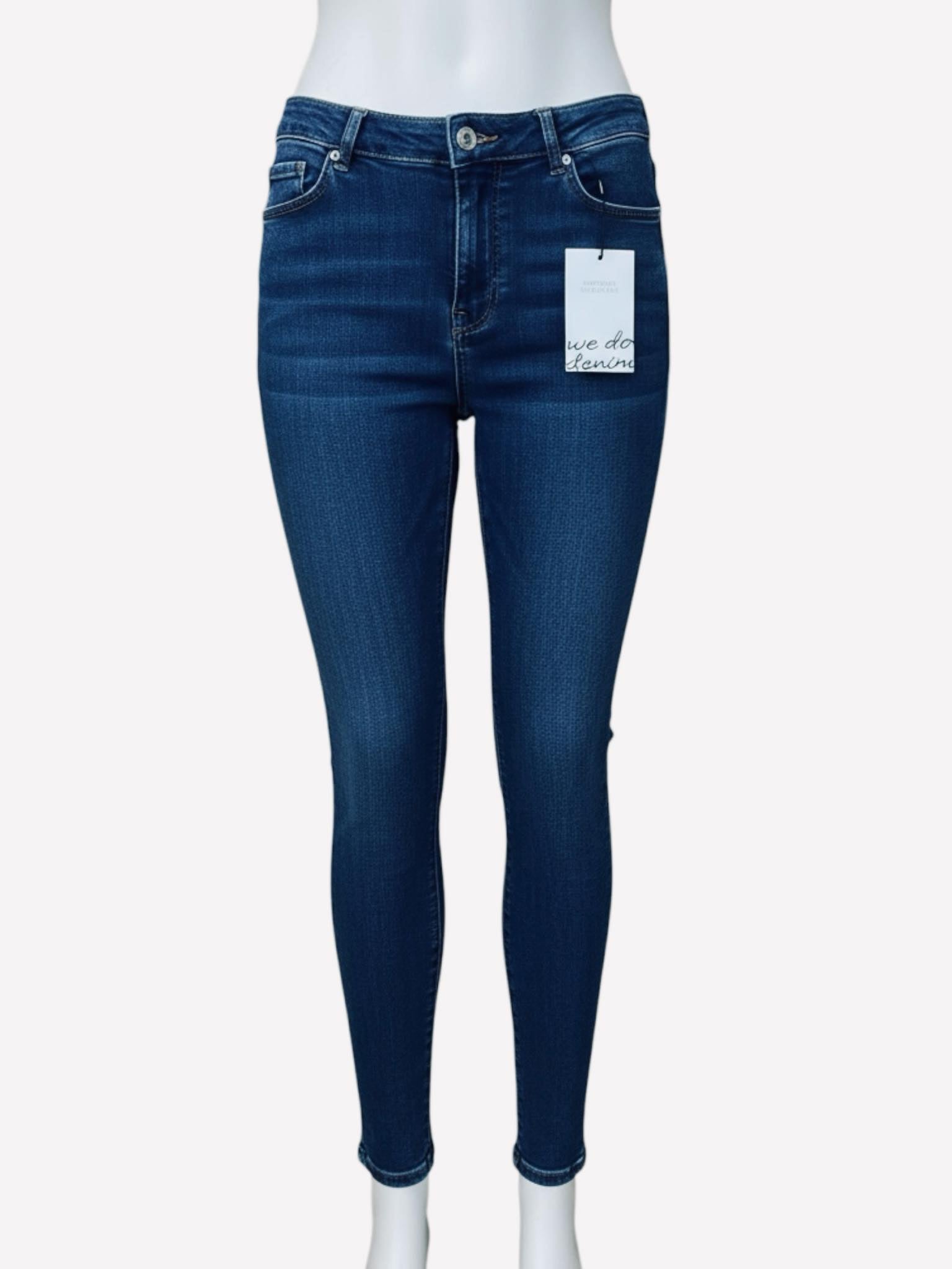 Jean Elly mid-rise skinny Vero Moda bleu femme