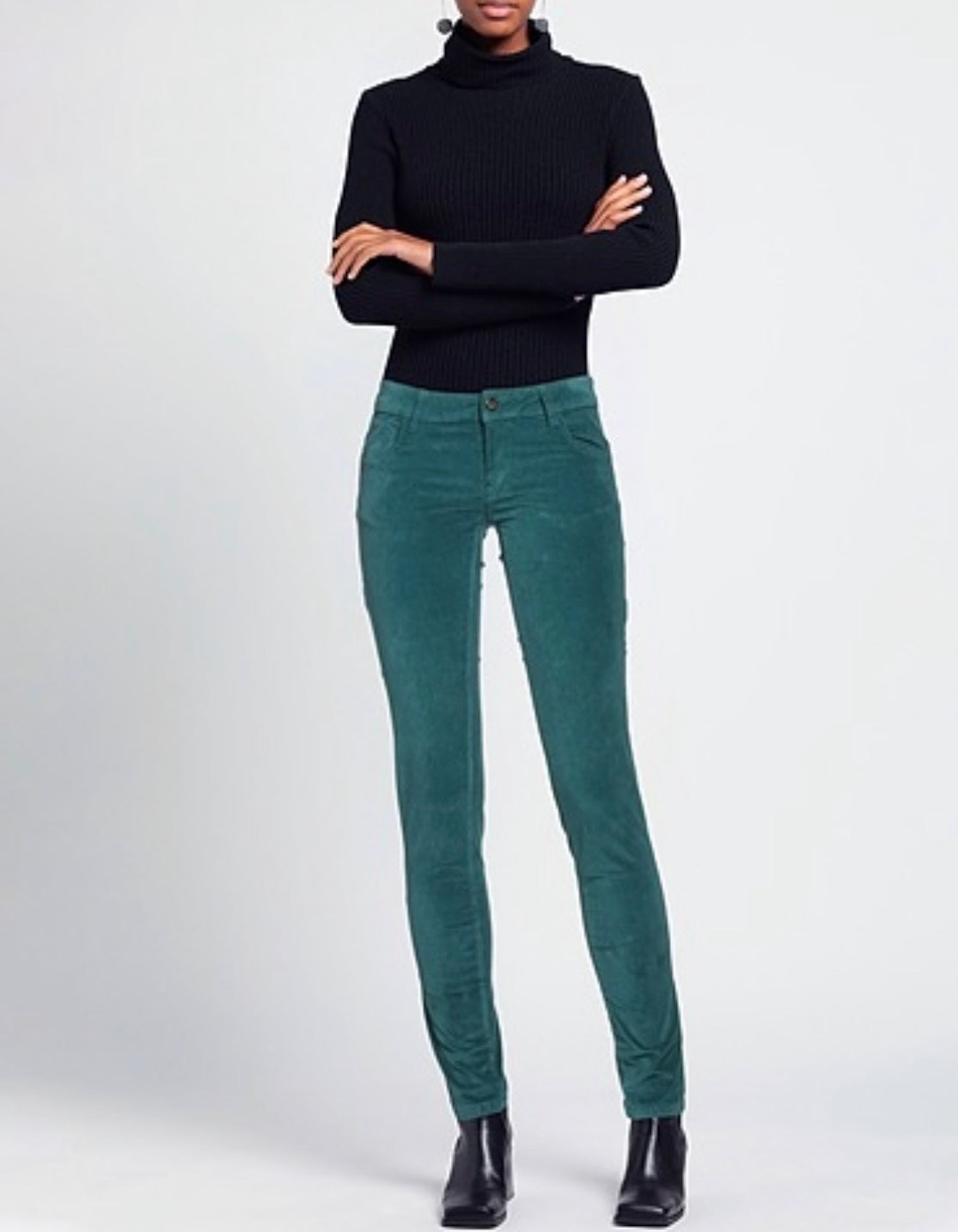 Jean Sarah John vert femme