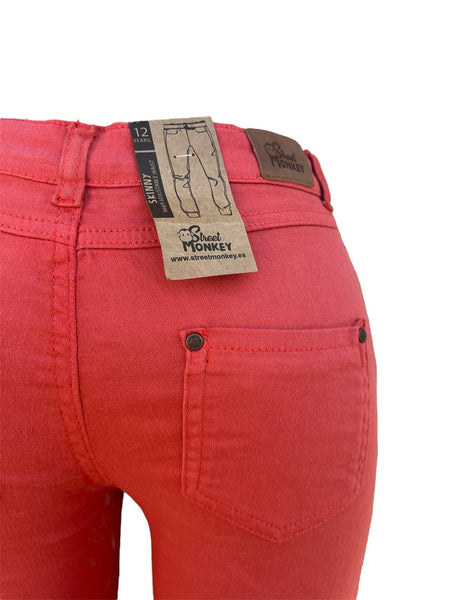 Jean Street Monkey terracotta fille