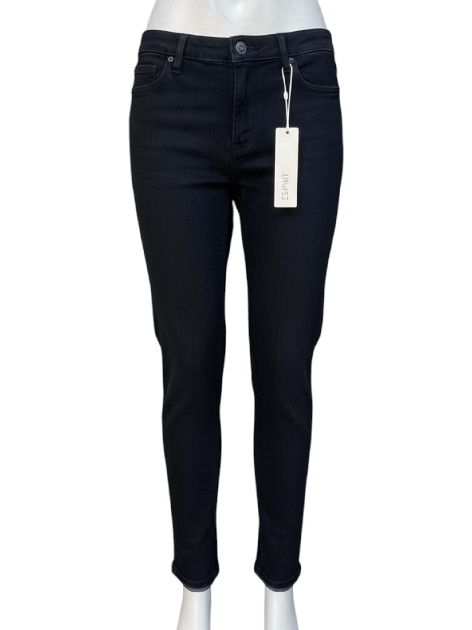 Jean straight Esprit noir femme