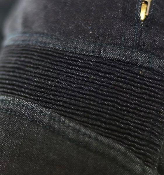 Jean moto Trilobite Parado regular fit noir femme