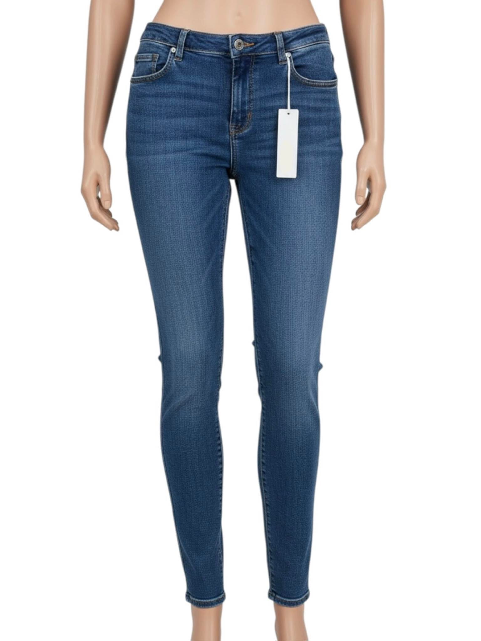 Jean straight Esprit bleu femme